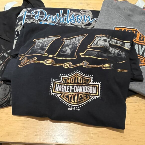 HARLEY DAVIDSON LADIES S/S T-SHIRTS SET OF 4 - Picture 2 of 13